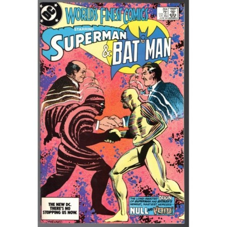 WORLD'S FINEST COMICS 304 - DC COMICS 1984 - BAGGED BOARDED - NM(9.4)