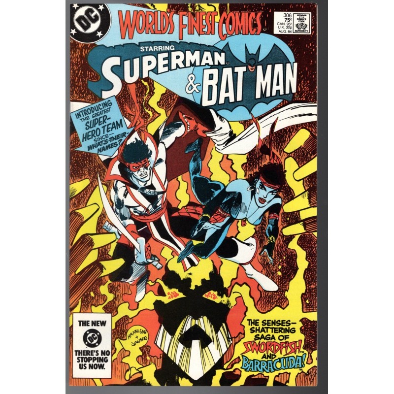 WORLD'S FINEST COMICS 306 - DC COMICS 1984 - BAGGED BOARDED - NM(9.4)