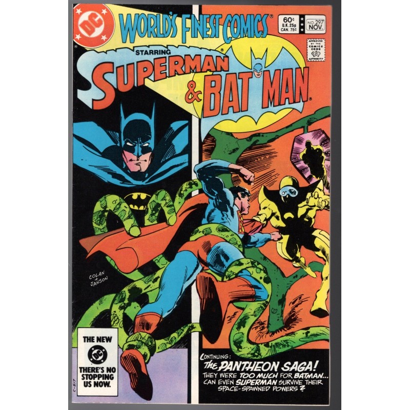 WORLD'S FINEST COMICS 297 - DC COMICS 1983 - BAGGED BOARDED - VF+(8.5)