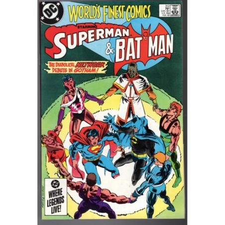 WORLD'S FINEST COMICS 312 - DC COMICS 1985 - BAGGED BOARDED - NM(9.4)