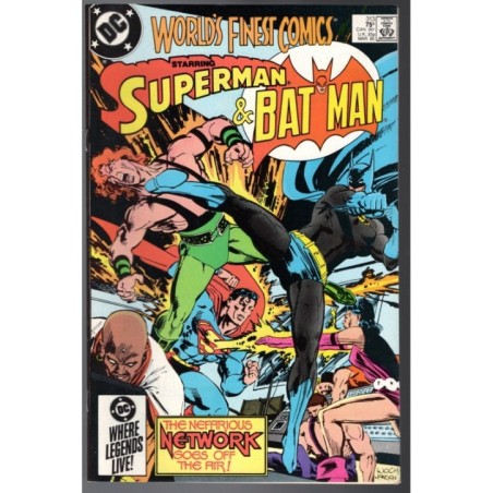 WORLD'S FINEST COMICS 313 - DC COMICS 1985 - BAGGED BOARDED - NM(9.4)
