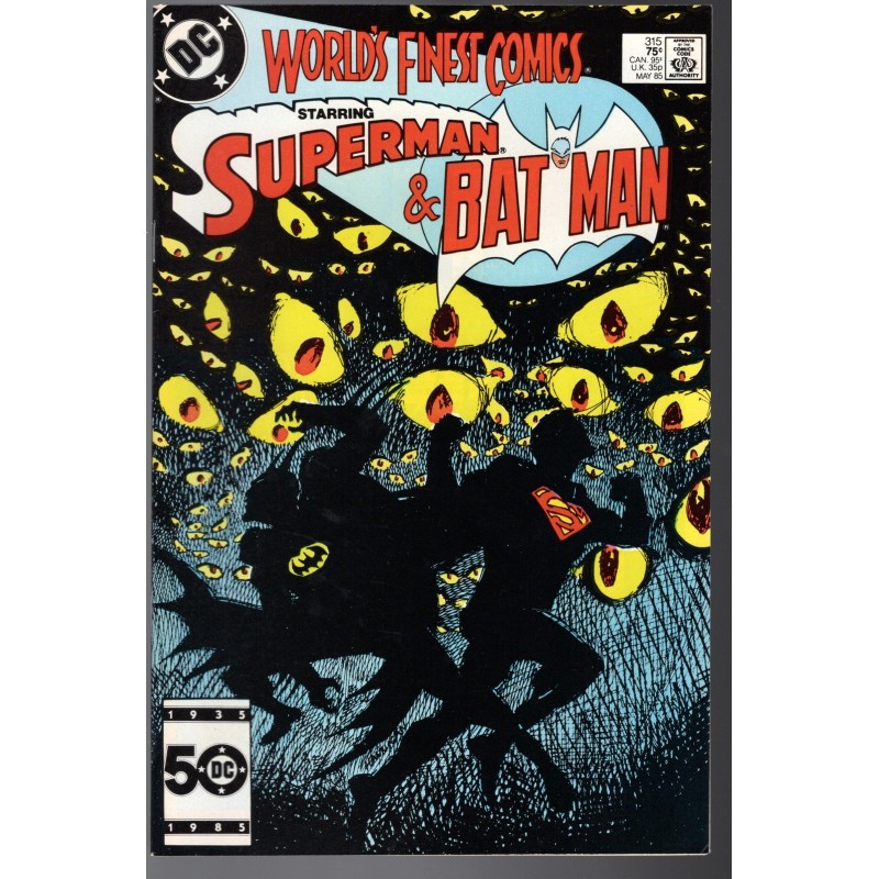 WORLD'S FINEST COMICS 315 - DC COMICS 1985 - BAGGED BOARDED - NM(9.4)