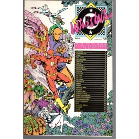 WHO'S WHO VOL VIII - DC COMICS 1985 - BAGGED BOARDED - NM(9.4)