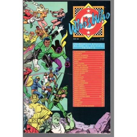 WHO'S WHO VOL IX - DC COMICS 1985 - BAGGED BOARDED - NM(9.4)