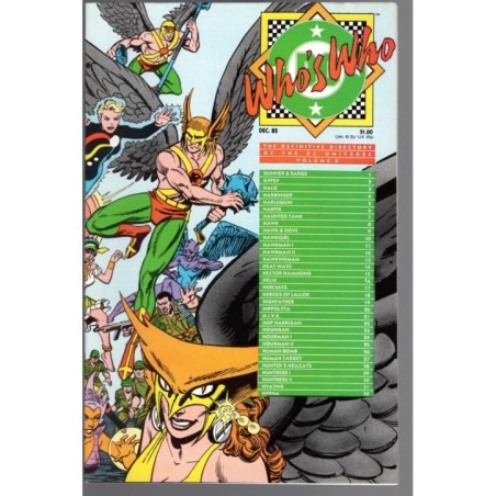 WHO'S WHO VOL X - DC COMICS 1985 - BAGGED BOARDED - NM(9.4)