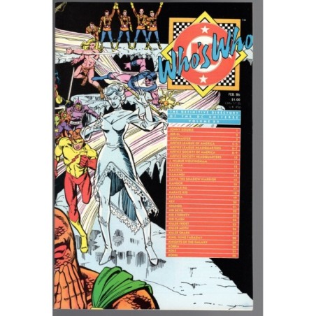 WHO'S WHO VOL XII - DC COMICS 1986 - BAGGED BOARDED - NM(9.4)