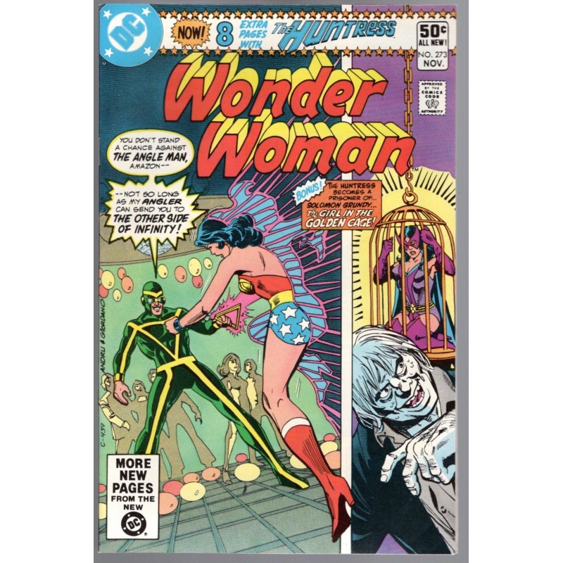 WONDER WOMAN 273 - DC COMICS  1980 - BAGGED BOARDED - NM(9.4)