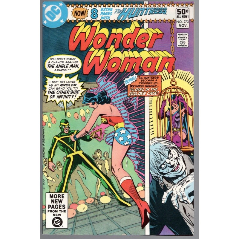WONDER WOMAN 273 - DC COMICS  1980 - BAGGED BOARDED - NM(9.4)