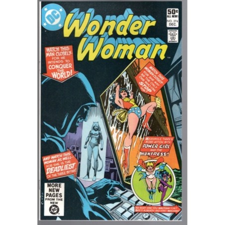 WONDER WOMAN 274 - DC COMICS  1980 - BAGGED BOARDED - NM(9.4)