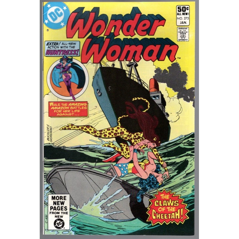 WONDER WOMAN 275 - DC COMICS  1981 - BAGGED BOARDED - NM(9.4)