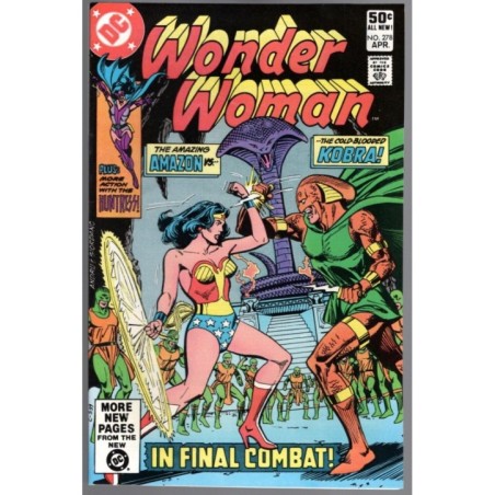 WONDER WOMAN 278 - DC COMICS  1981 - BAGGED BOARDED - NM(9.4)