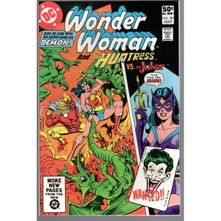 WONDER WOMAN 281 - DC COMICS  1981 - BAGGED BOARDED - NM(9.4)