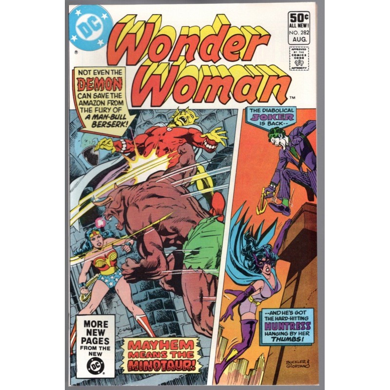 WONDER WOMAN 282 - DC COMICS  1981 - BAGGED BOARDED - NM(9.4)