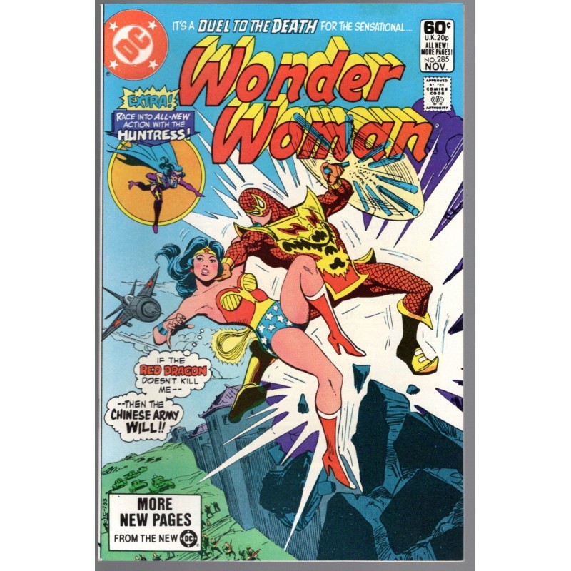 WONDER WOMAN 285 - DC COMICS  1981 - BAGGED BOARDED - NM(9.4)