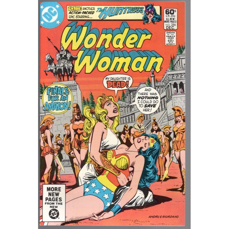 WONDER WOMAN 286 - DC COMICS  1981 - BAGGED BOARDED - NM(9.4)