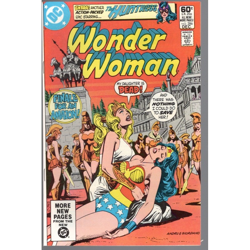 WONDER WOMAN 286 - DC COMICS  1981 - BAGGED BOARDED - NM(9.4)