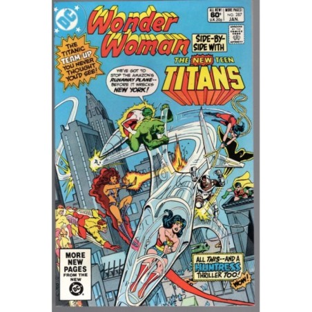 WONDER WOMAN 287 - DC COMICS  1982 - BAGGED BOARDED - NM(9.4)