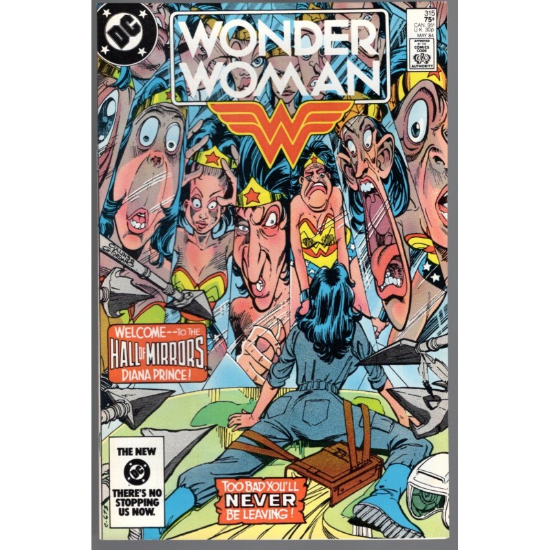 WONDER WOMAN 315 - DC COMICS  1984 - BAGGED BOARDED - NM(9.4)
