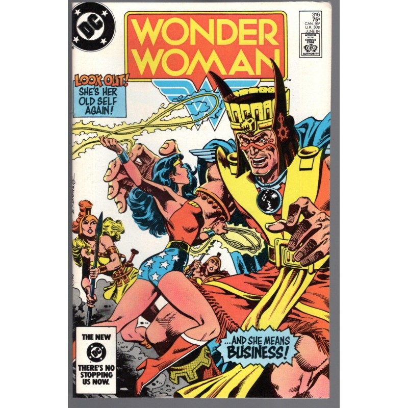 WONDER WOMAN 316 - DC COMICS  1984 - BAGGED BOARDED - NM(9.4)