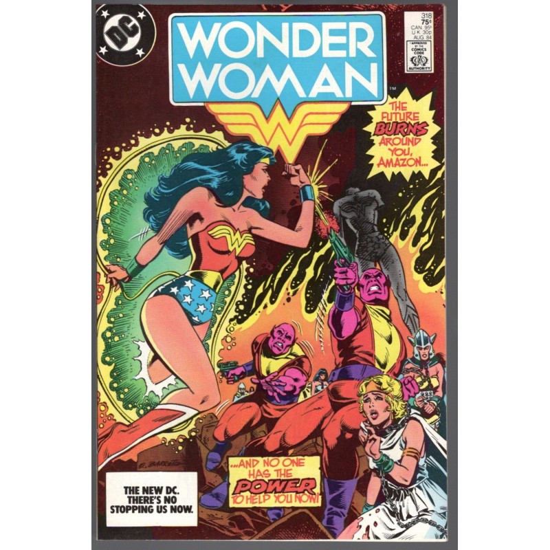 WONDER WOMAN 318 - DC COMICS  1984 - BAGGED BOARDED - NM(9.4)