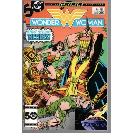 WONDER WOMAN 327 - DC COMICS  1985 - BAGGED BOARDED - NM(9.4)