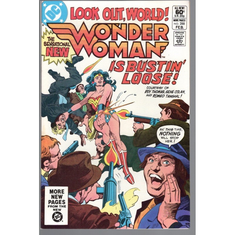 WONDER WOMAN 288 - DC COMICS  1982 - BAGGED BOARDED - NM(9.4)