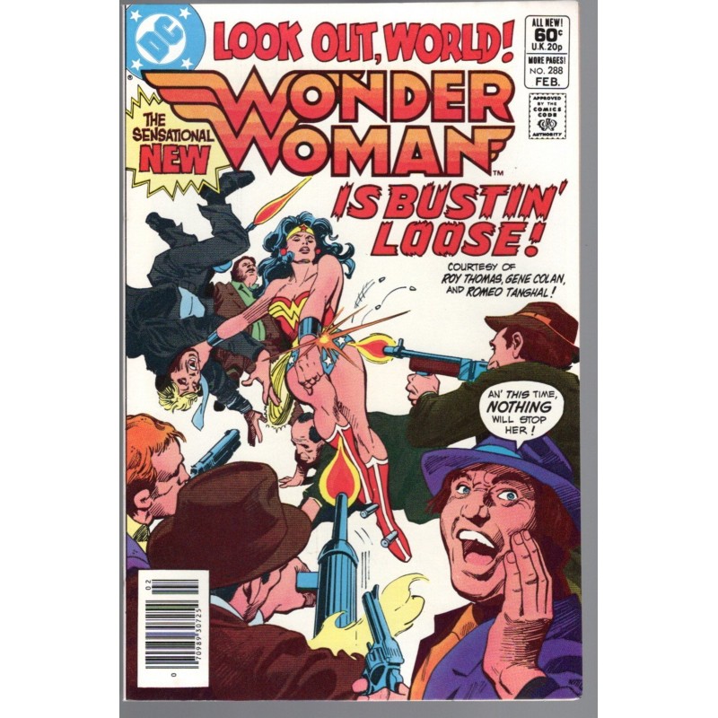 WONDER WOMAN 288 - DC COMICS  1982 - BAGGED BOARDED - NM(9.4)