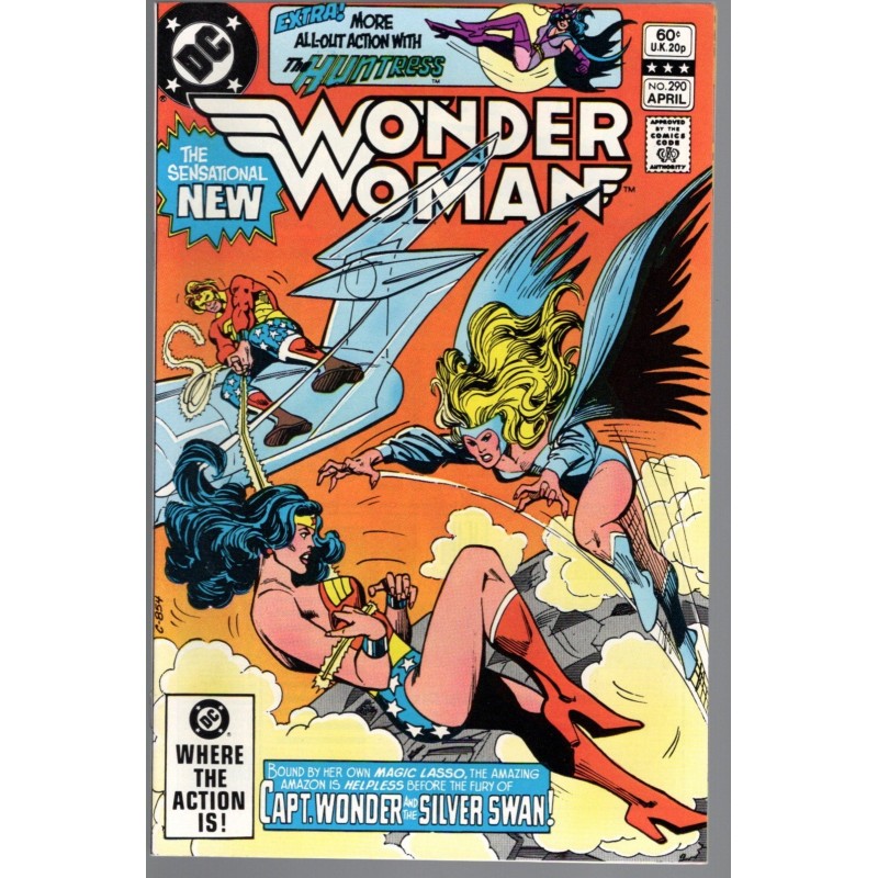 WONDER WOMAN 290 - DC COMICS  1982 - BAGGED BOARDED - NM(9.4)