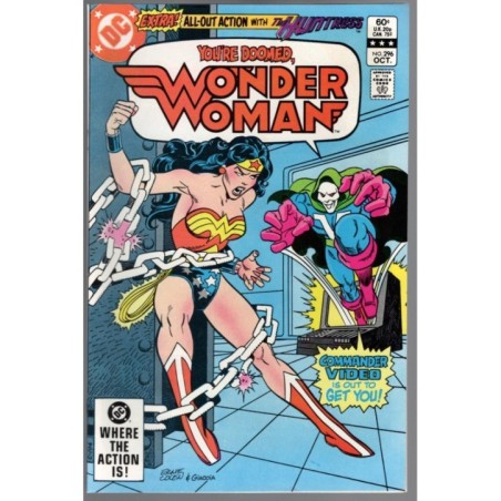 WONDER WOMAN 296 - DC COMICS  1982 - BAGGED BOARDED - NM(9.4)