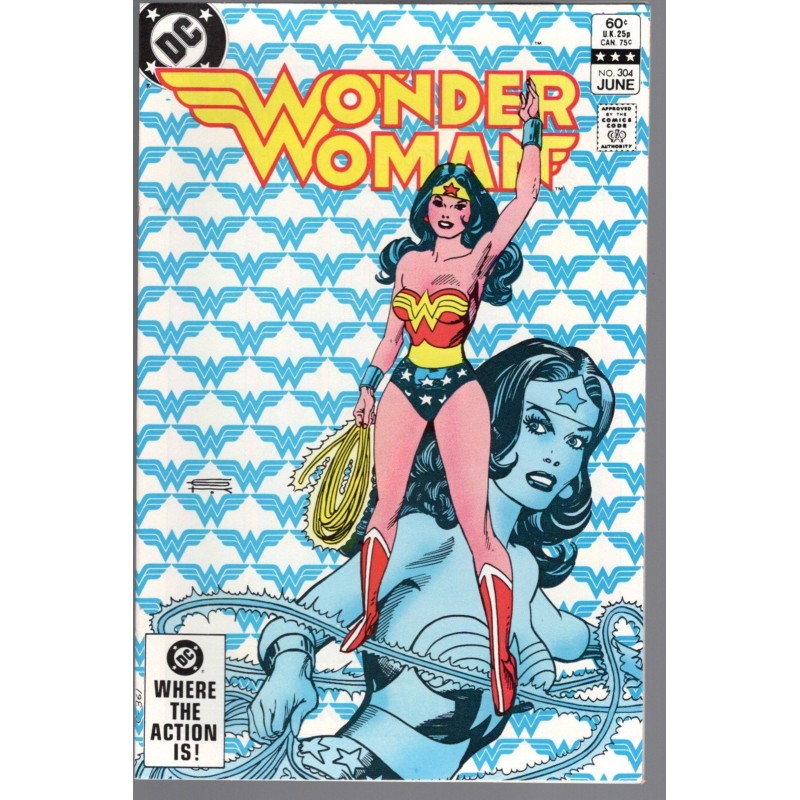 WONDER WOMAN 304 - DC COMICS  1983 - BAGGED BOARDED - NM(9.4)