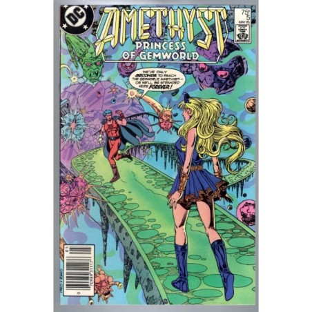 AMETHYST 5 - DC 1985 - BAGGED BOARDED - VF+(8.5)