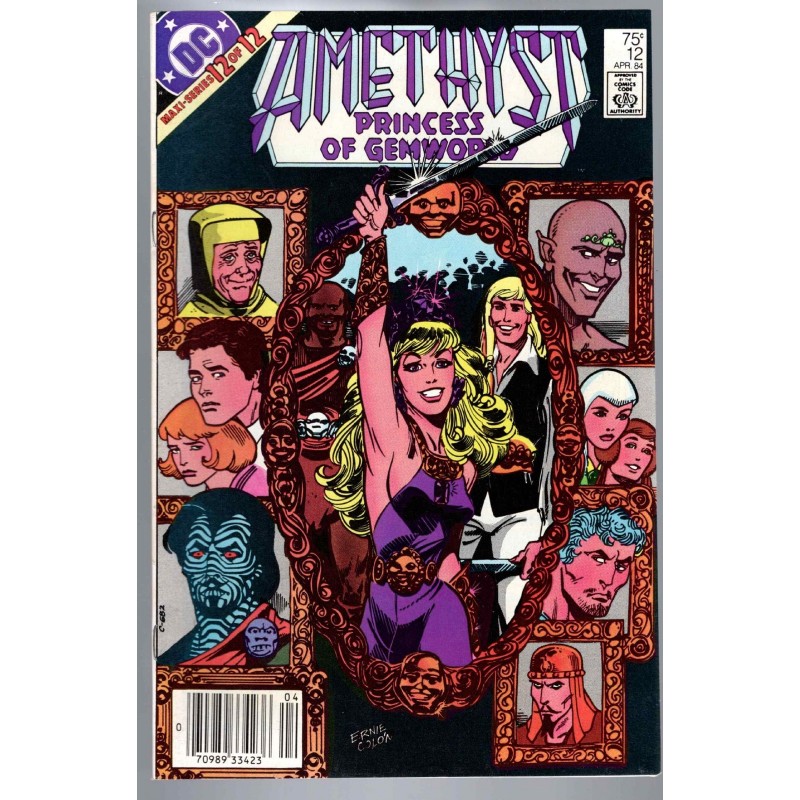 AMETHYST 12 - DC 1984 - BAGGED BOARDED - VF+(8.5)