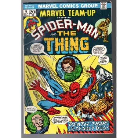 MARVEL TEAM-UP 6 - MARVEL 1972 - BAGGED BOARDED - FN- (5.5)