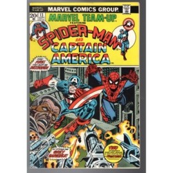 MARVEL TEAM-UP 13 - MARVEL 1973 - BAGGED BOARDED - VF-(7.5)