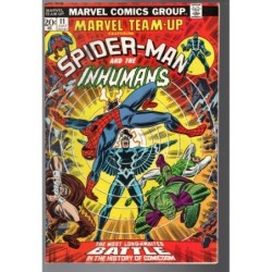 MARVEL TEAM-UP 11 - MARVEL 1973 - BAGGED BOARDED - FN/VF (7.0)