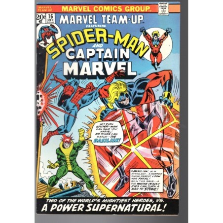 MARVEL TEAM-UP 16 - MARVEL 1973 - BAGGED BOARDED - VF-(7.5)