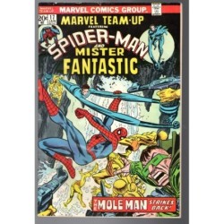 MARVEL TEAM-UP 17 - MARVEL 1974 - BAGGED BOARDED - VG+(4.5)