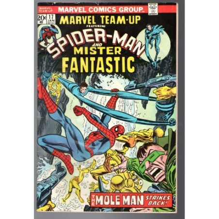 MARVEL TEAM-UP 17 - MARVEL 1974 - BAGGED BOARDED - VG+(4.5)
