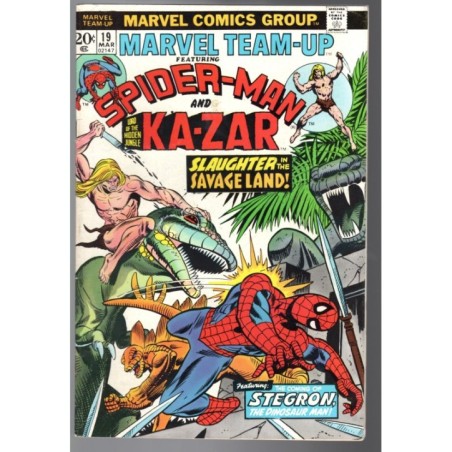 MARVEL TEAM-UP 19 - MARVEL 1974 - BAGGED BOARDED - FN (6.0)