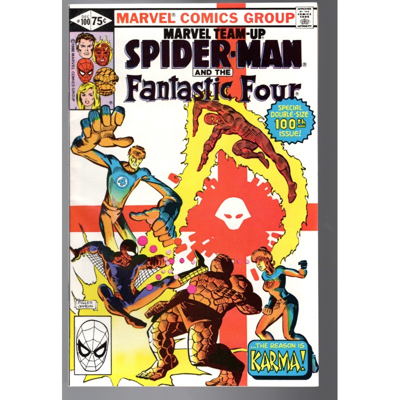 MARVEL TEAM-UP 100 - MARVEL 1980 - BAGGED BOARDED - NM (9.4)