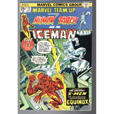MARVEL TEAM-UP 23 - MARVEL 1974 - BAGGED BOARDED - FN+ (6.5)
