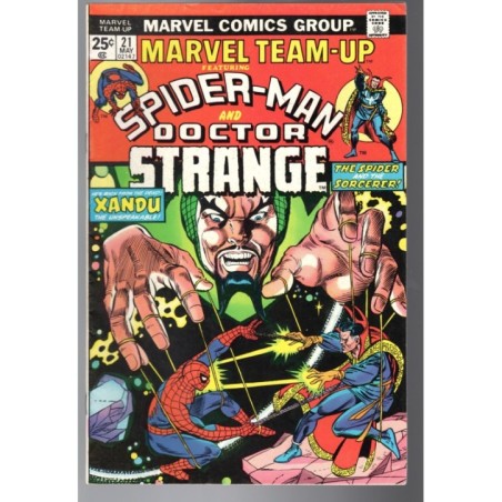 MARVEL TEAM-UP 21 - MARVEL 1974 - BAGGED BOARDED - FN+ (6.5)