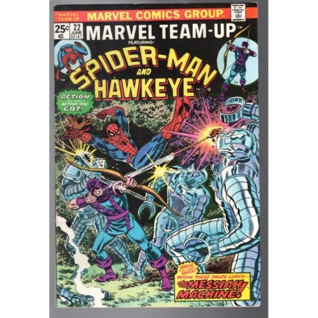 MARVEL TEAM-UP 22 - MARVEL 1974 - BAGGED BOARDED - VF (8.0)