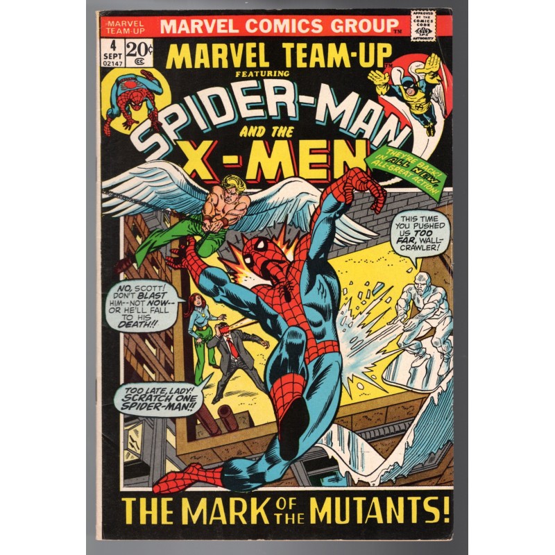 MARVEL TEAM-UP 4 - MARVEL 1972 - BAGGED BOARDED - VF (8.0)