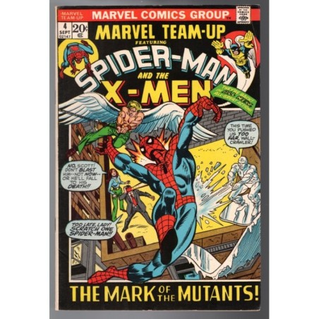 MARVEL TEAM-UP 4 - MARVEL 1972 - BAGGED BOARDED - VF (8.0)