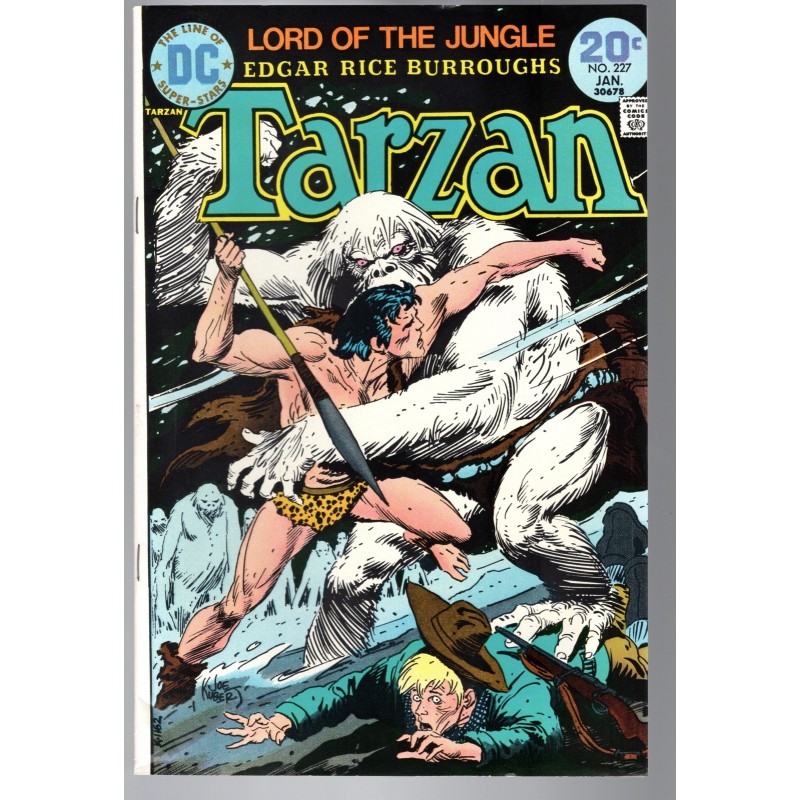 LORD OF THE JUNGLE 227 - DC 1974 - BAGGED BOARDED - VF-(7.5)