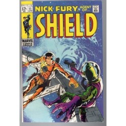 NICK FURY, AGENT OF SHIELD 11 - MARVEL 1969 - BAGGED BOARDED - VF+(8.5)