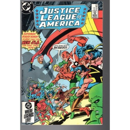 JUSTICE LEAGUE AMERICA 238 - DC 1980 - BAGGED BOARDED - FN/VF (7.0)