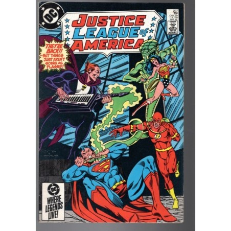 JUSTICE LEAGUE AMERICA 237 - DC 1980 - BAGGED BOARDED - VF-(7.5)