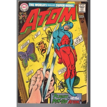 THE ATOM 35 - DC 1967 - BAGGED BOARDED - FN- (5.5)